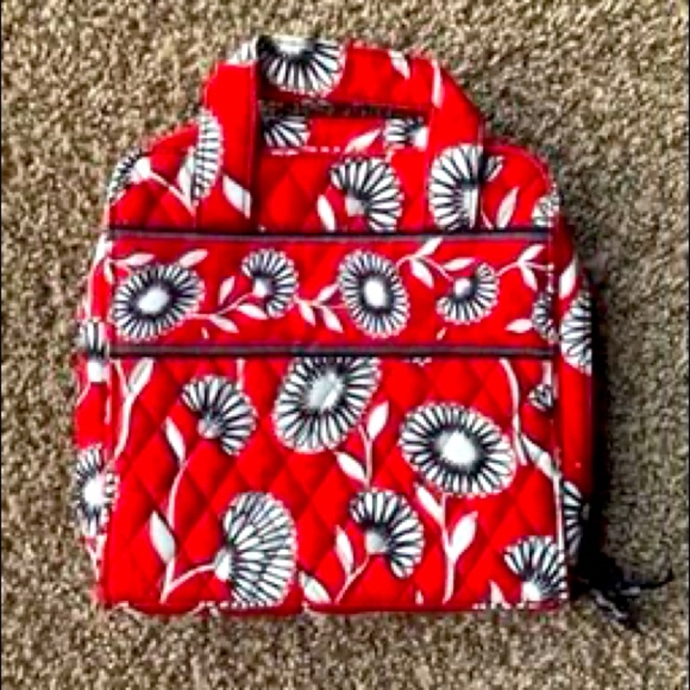 Vera Bradley deco daisy tech bag